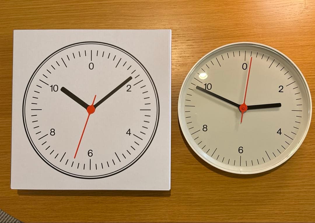 HAYウォールクロック ジャスパーモリソン　ホワイト