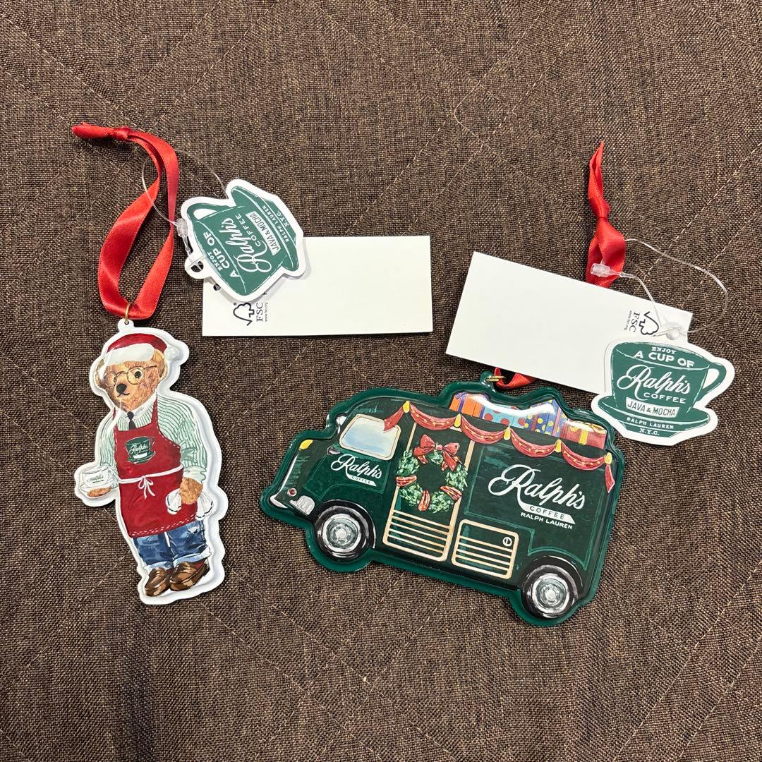 ラルフローレン ベア オーナメント トラック ポロ