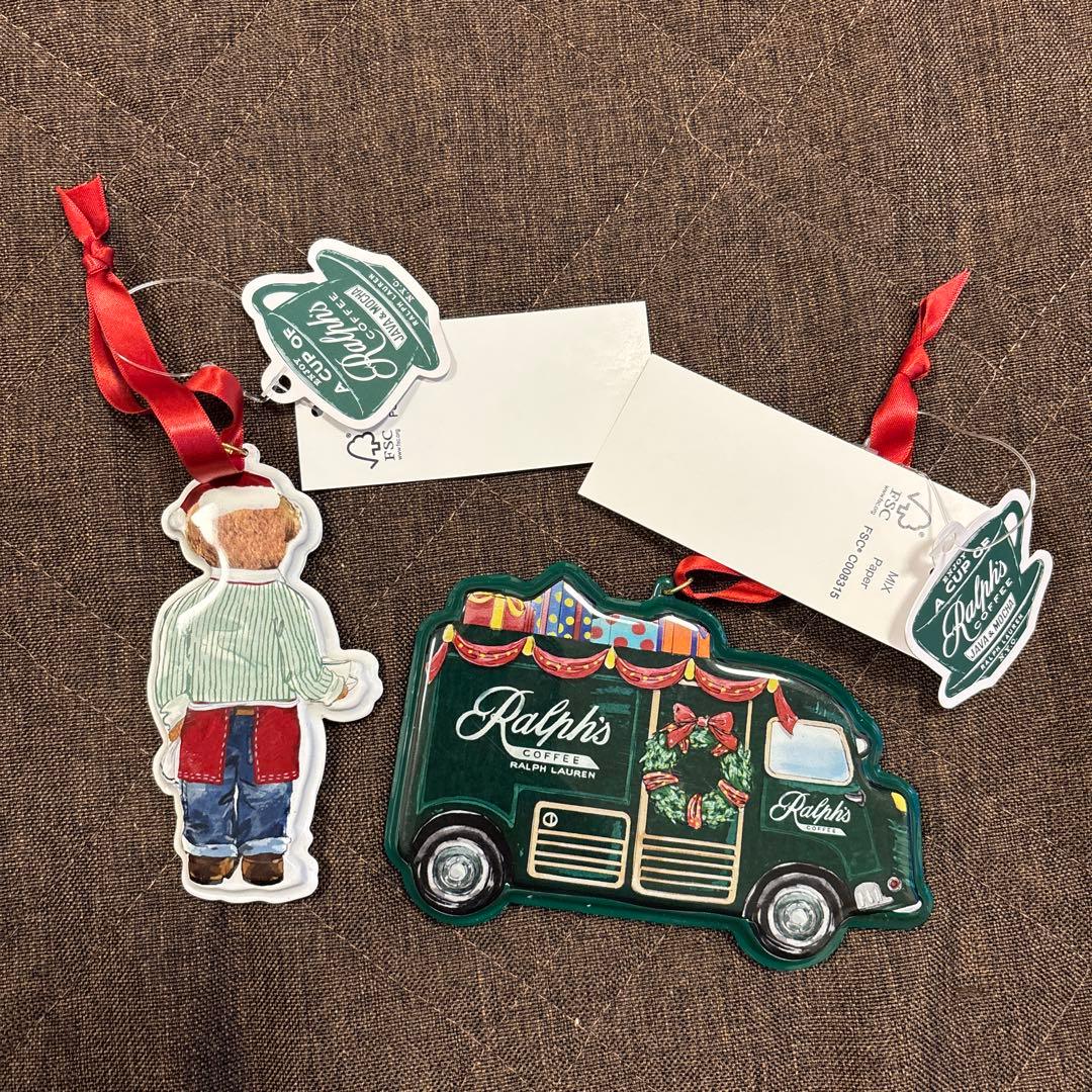 ラルフローレン ベア オーナメント トラック ポロ