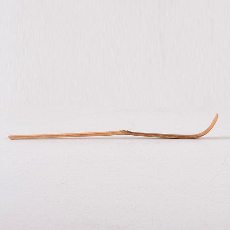 茶道具　影林宗篤作　茶杓　銘「佳日」　前大徳　福本積應書付　共箱共筒　C8554