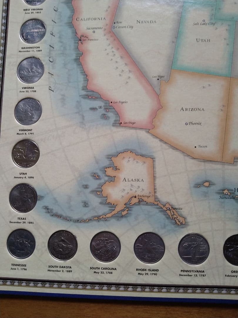 ミュージシャン US 50 STATE 25cent COLLECTION