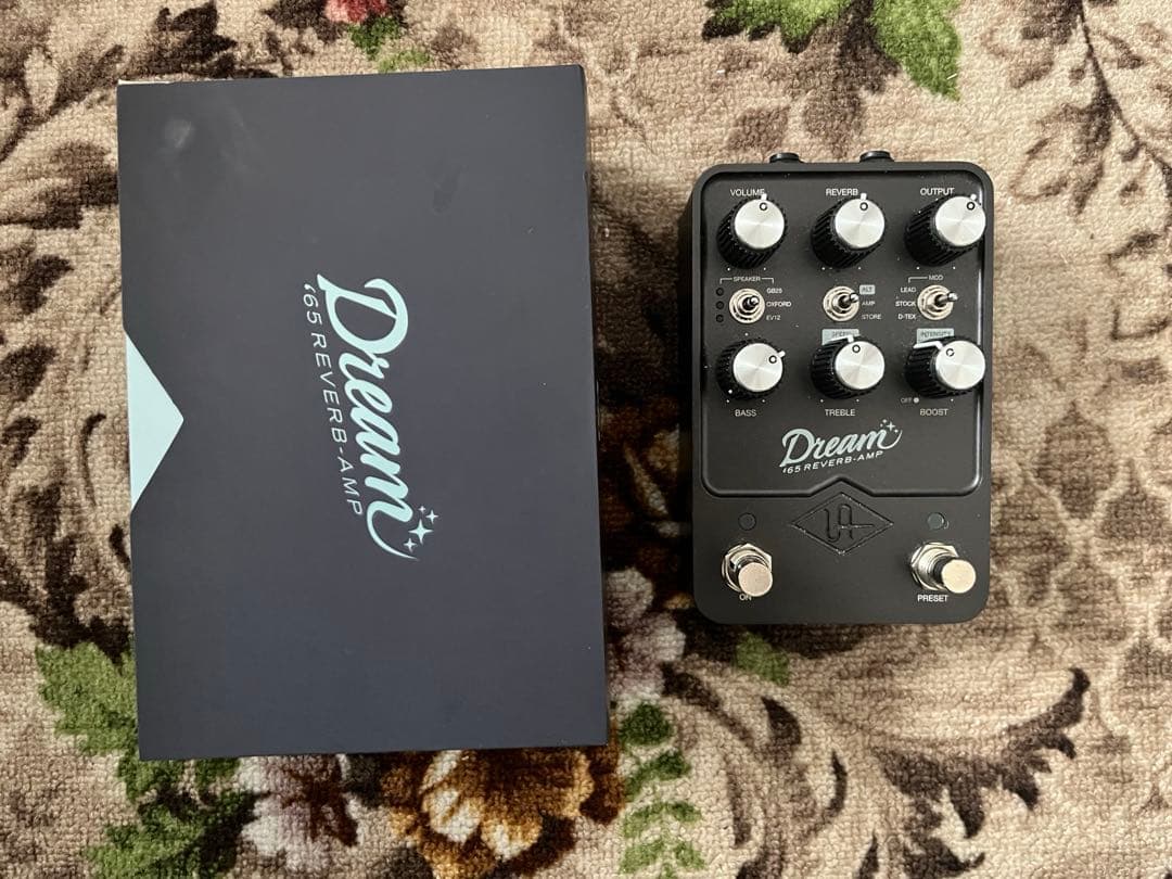 ギター universal audio uafx dream65