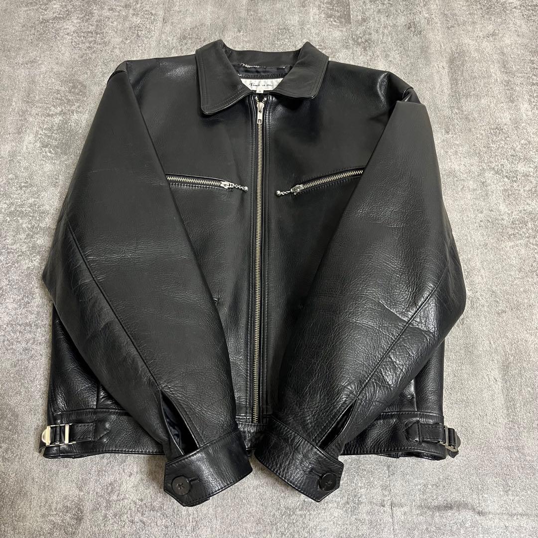 time is on タイムイズオン LEATHER レザー ジャケット
