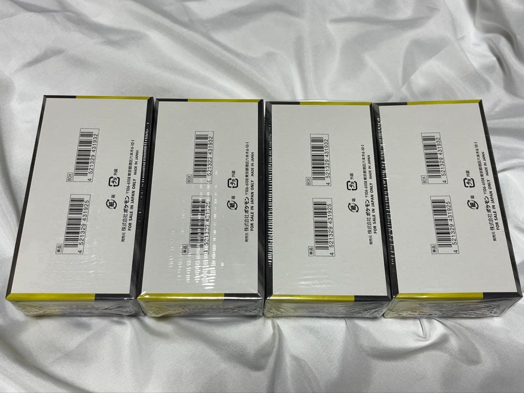 ポケモンカードゲーム MEGAドリームEX 4パックセット　全シュリンク付き