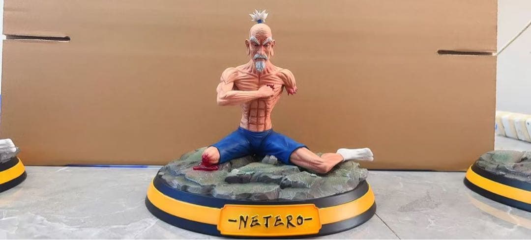 hunter×hunterアイザック＝ネテロ ガレージキット ガレキスタチュー⑥