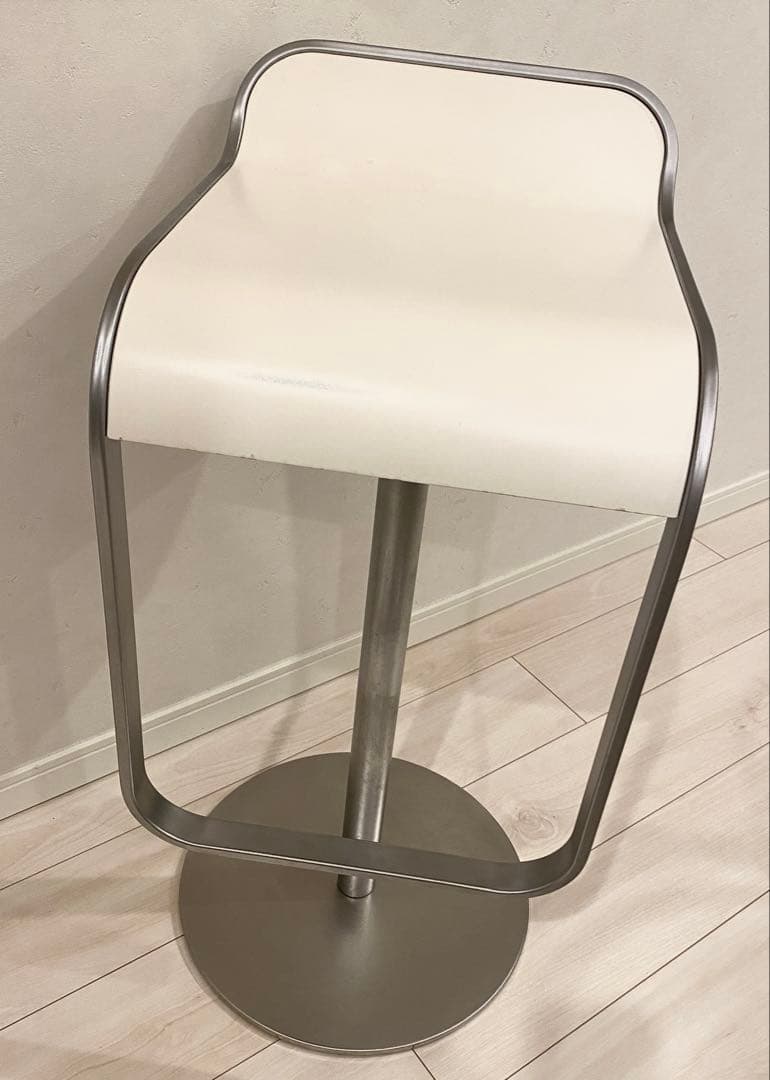 Lapalma/ラパルマ (LEM) カウンターハイスツール　白