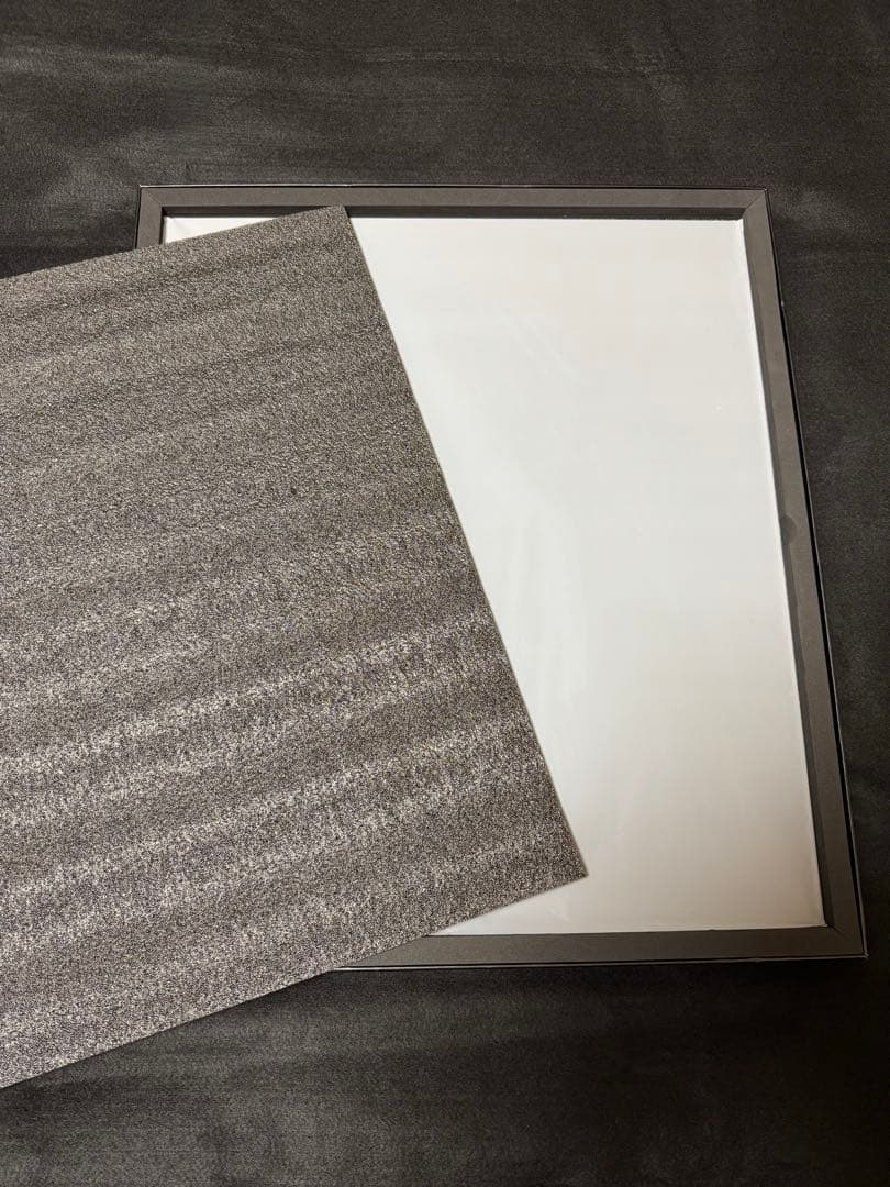 AIMPAD1.5 490mm×420mmブラック ガラスエイムパッド