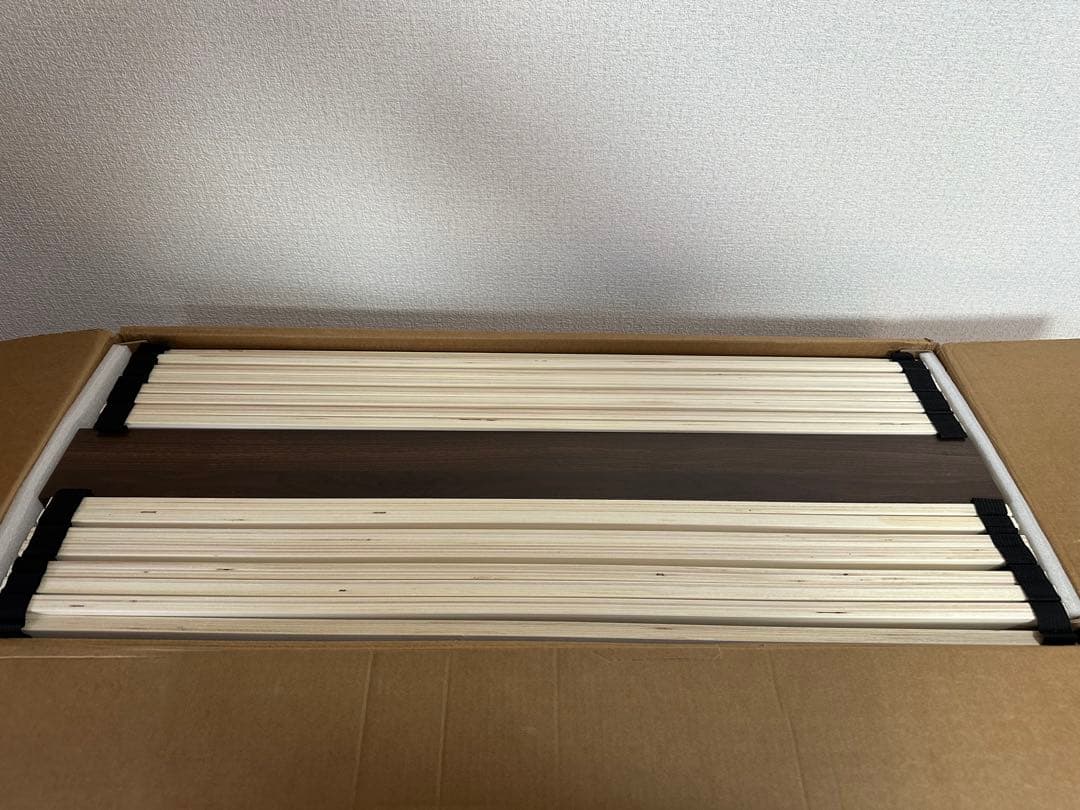 シチリア 引出付きベッド シングル ブラウン コンセント付き ※i4※