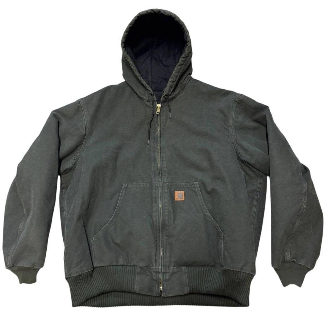 ビンテージ　カーハート　　アクティブパーカー　ジャケット　ブルゾン　ワーク　レア