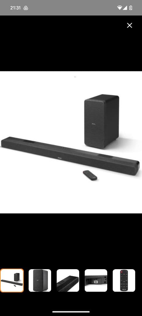 新品　DENON DHT-S517 ホームシアター　未使用