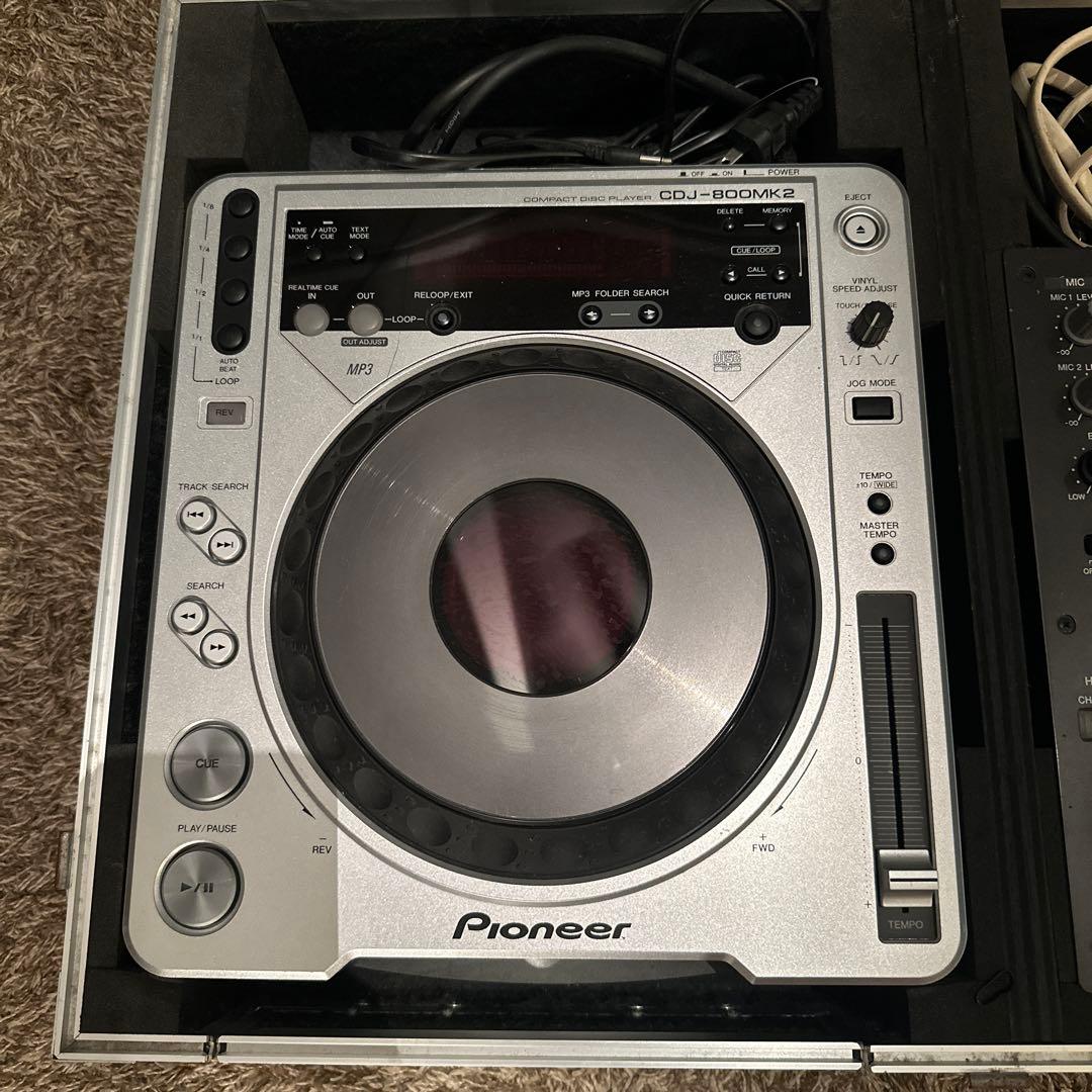 Pioneer CDJ-800MK2 & DJM-400 セット