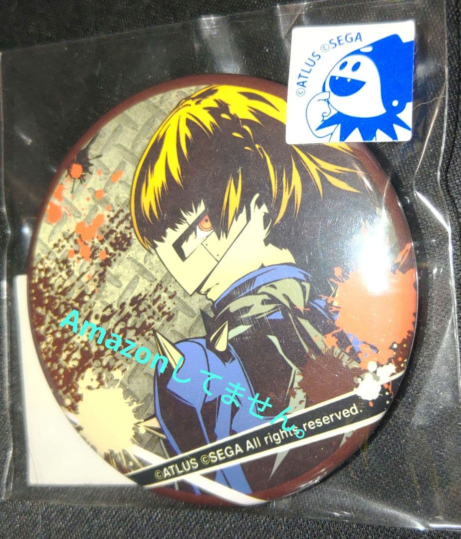 ペルソナ5 総攻撃 新島真 缶バッジ コトブキヤ クイーン 1個