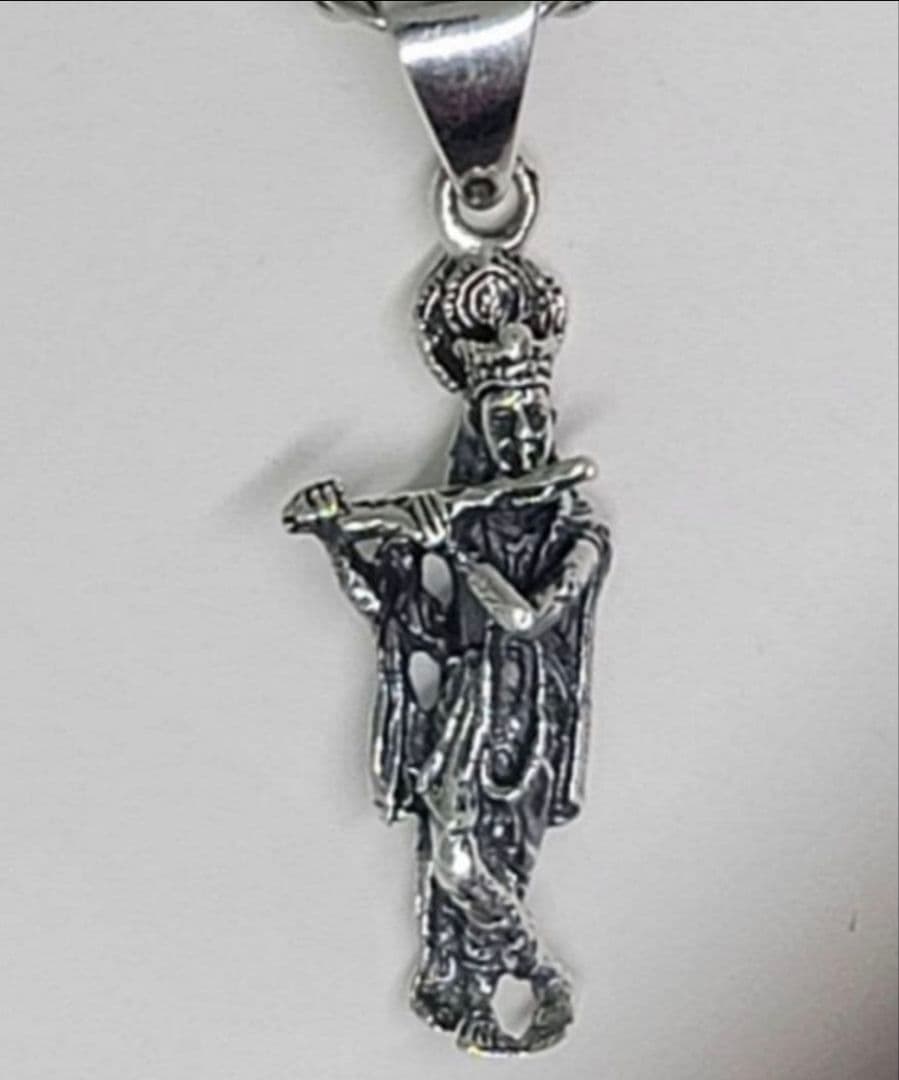 藤井風さん着用 SV925 クリシュナ神ペンダント