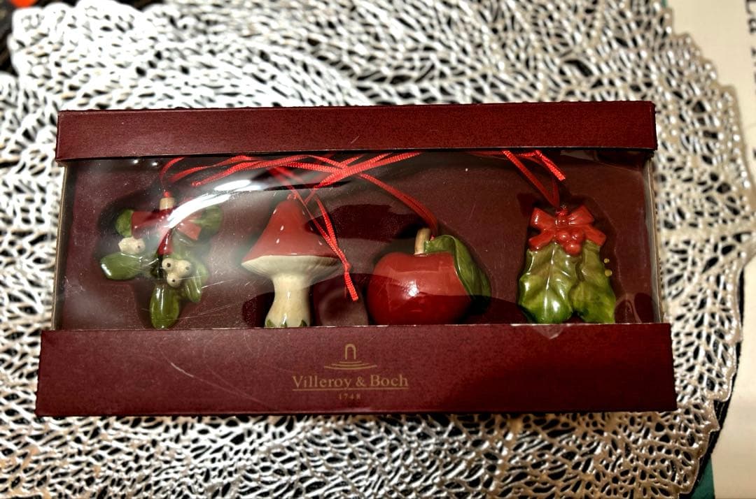 【新品】❤︎希少❤︎ヴィレロイ&ボッホ★クリスマスオーナメント★4個セット