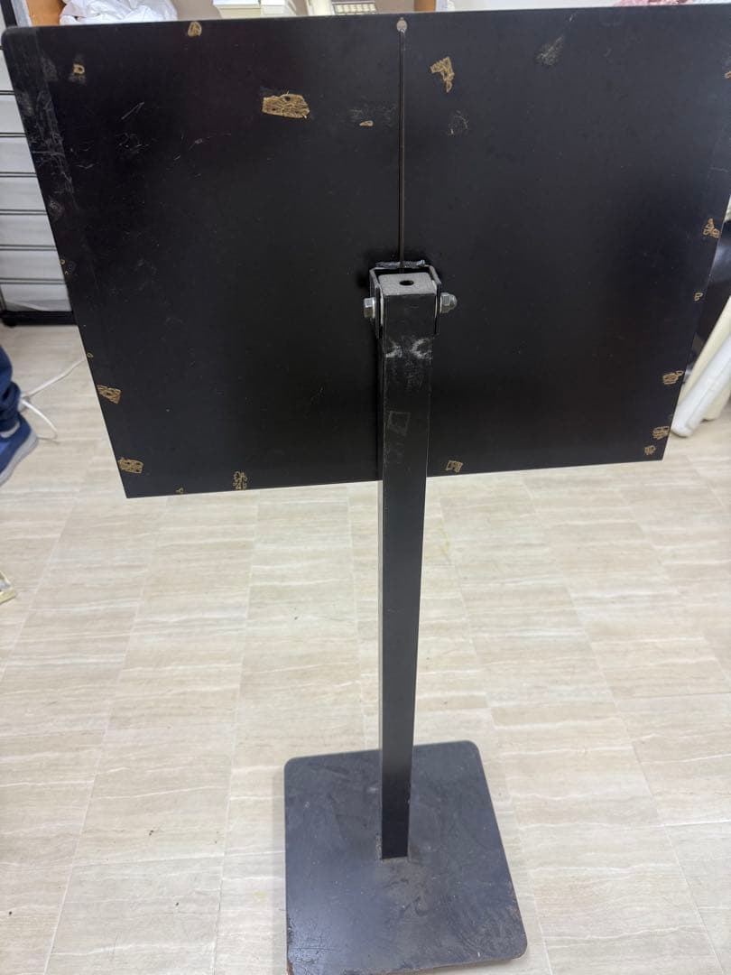 メニュースタンド 記名台 立て看板 案内板 スタンド看板 ポールスタンド