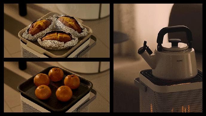 ち*べ様 edir 5面カーボンヒーター