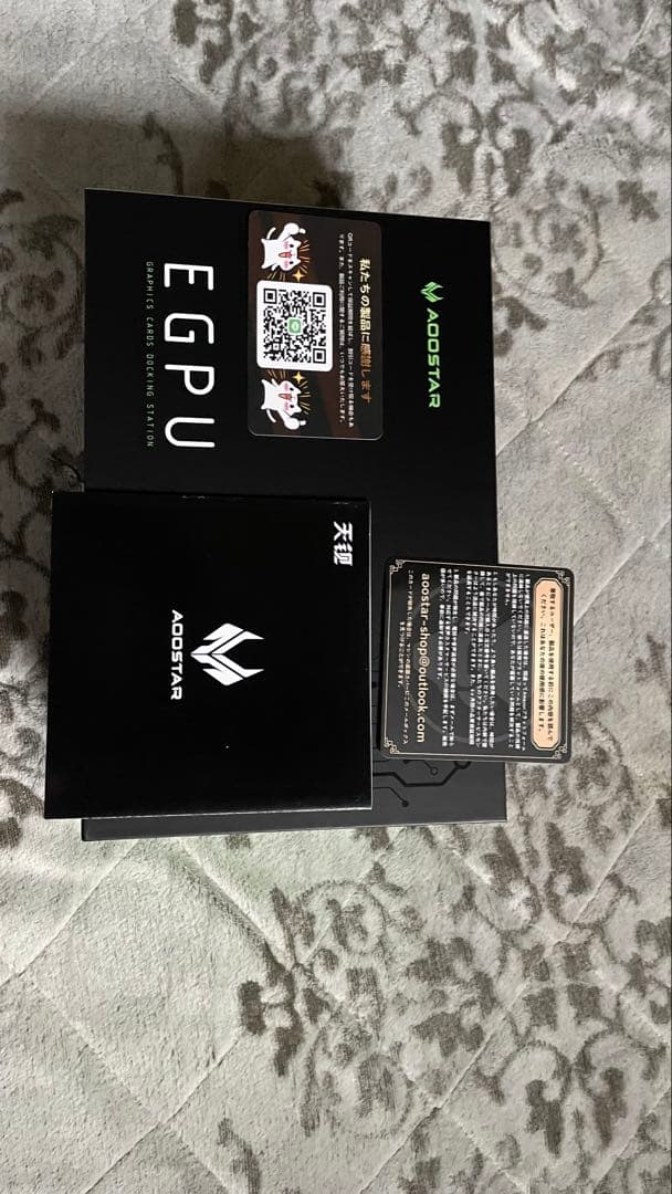 AOOSTAR XG76 EGPU RX7600M OCuLinkとUSB4接続