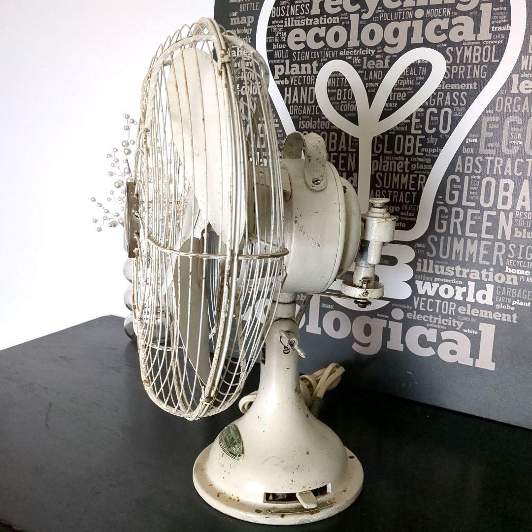 三菱 レトロ扇風機 　【ジャンク品】【動作不良】