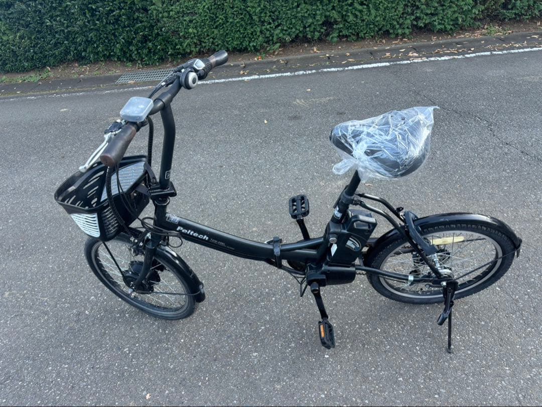 電動アシスト折りたたみ自転車 peltech