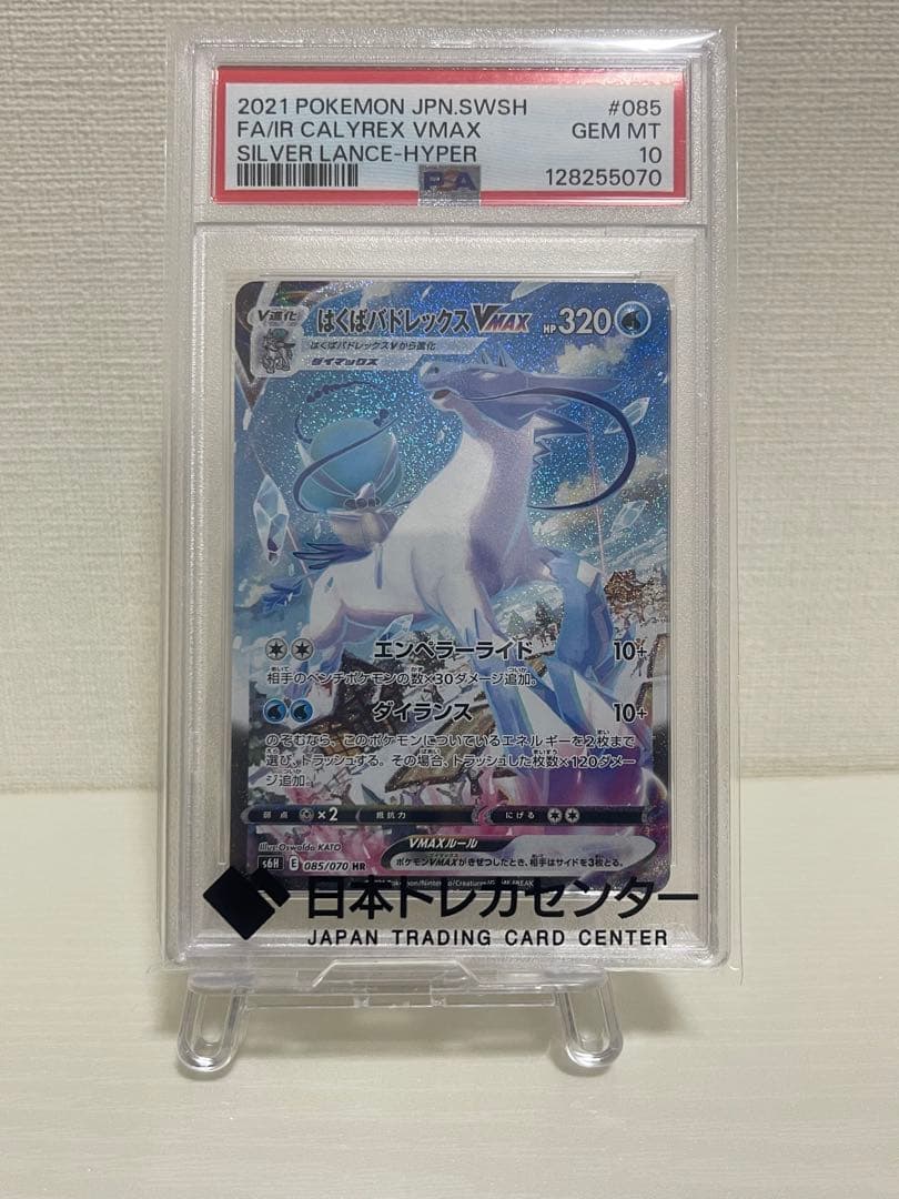 希少(PSA10)世界2000枚弱はくばバドレックスVMAX HR