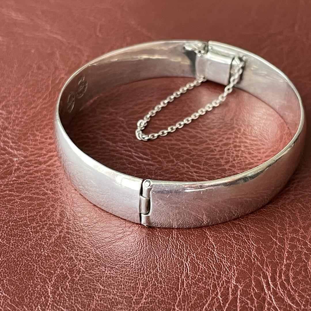 ヴィンテージ バングル メキシコ製 シルバー925 ブレスレット メンズ 希少
