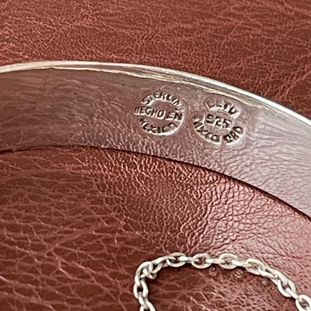 ヴィンテージ バングル メキシコ製 シルバー925 ブレスレット メンズ 希少