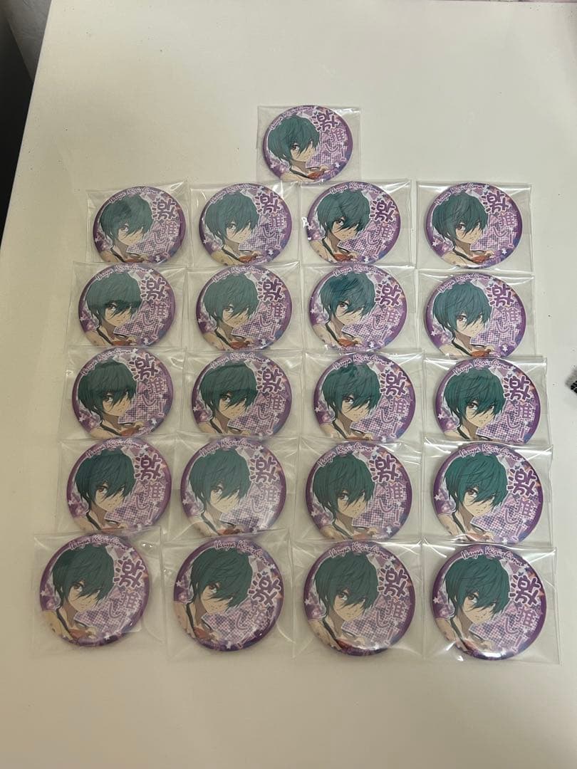 桐嶋郁弥缶バッジセット 21個
