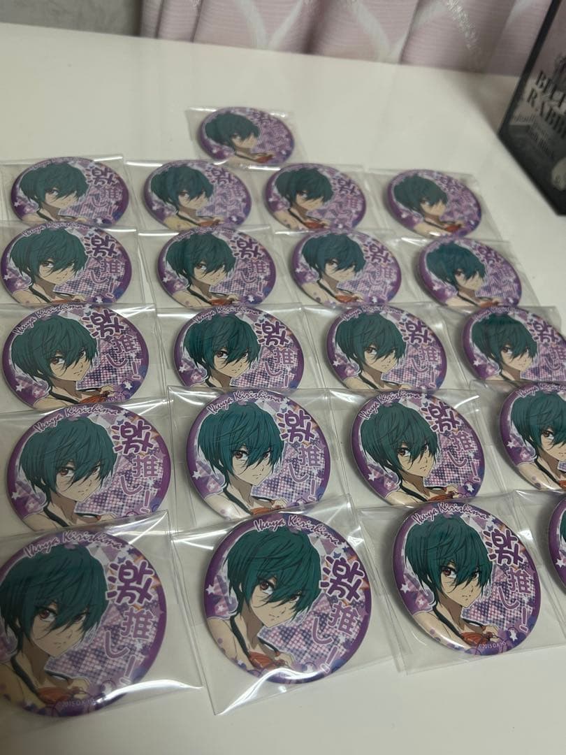 桐嶋郁弥缶バッジセット 21個
