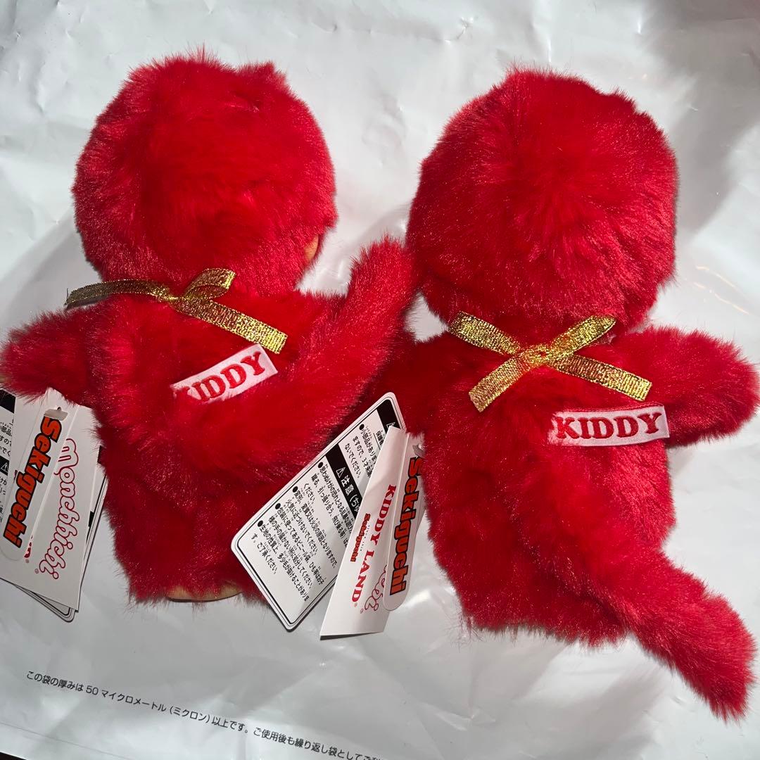 お顔厳選キデイランド80周年モンチッチコラボぬいぐるみキーチェーン男の子女の子