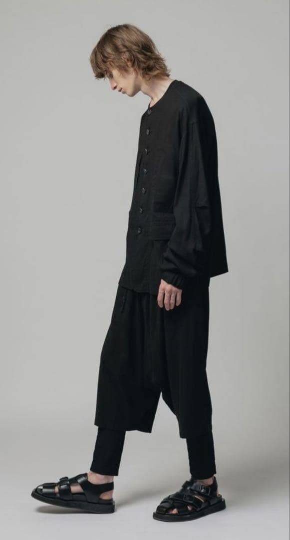 激安最終値下げ‼️The Viridi-anne 24ssサルエルパンツ ブラック