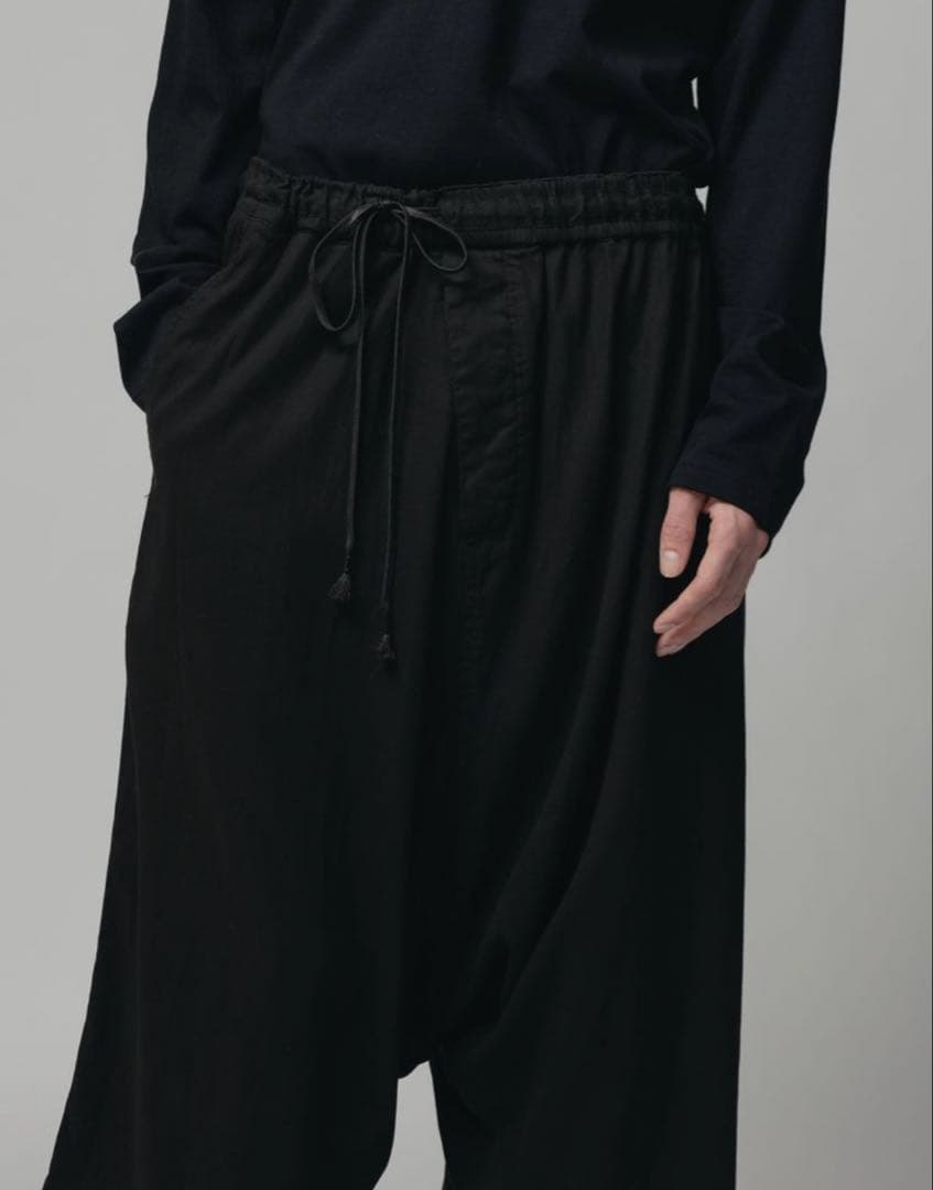 激安最終値下げ‼️The Viridi-anne 24ssサルエルパンツ ブラック