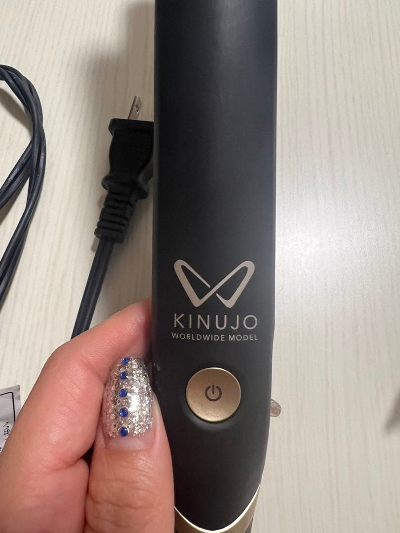 KINUJO Wキヌージョワールド 絹女 海外 ヘアアイロン ストレートアイロン
