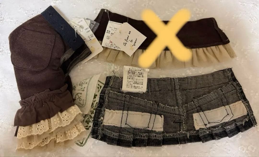 新品　as know as de wan アズノウアズ　サイズ0 2点