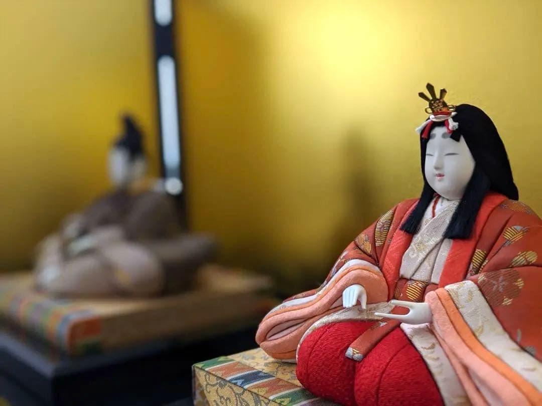 【手渡し限定】雛人形 五段飾 真多呂 収納用桐箱付き 伝統工芸品