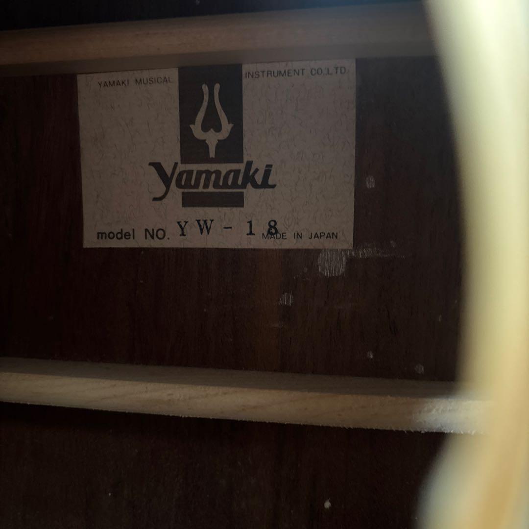 yamaki YW−18 アコースティックギター　ケース付き