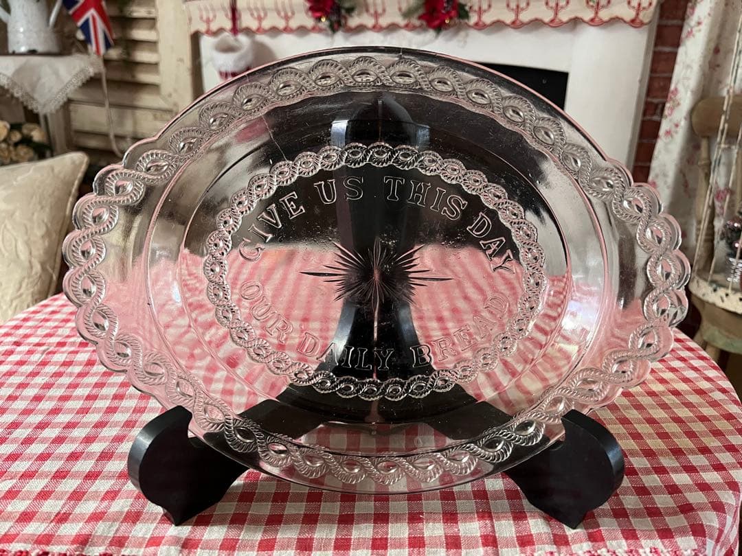 アメリカンアンティーク ブレッドデッシュ