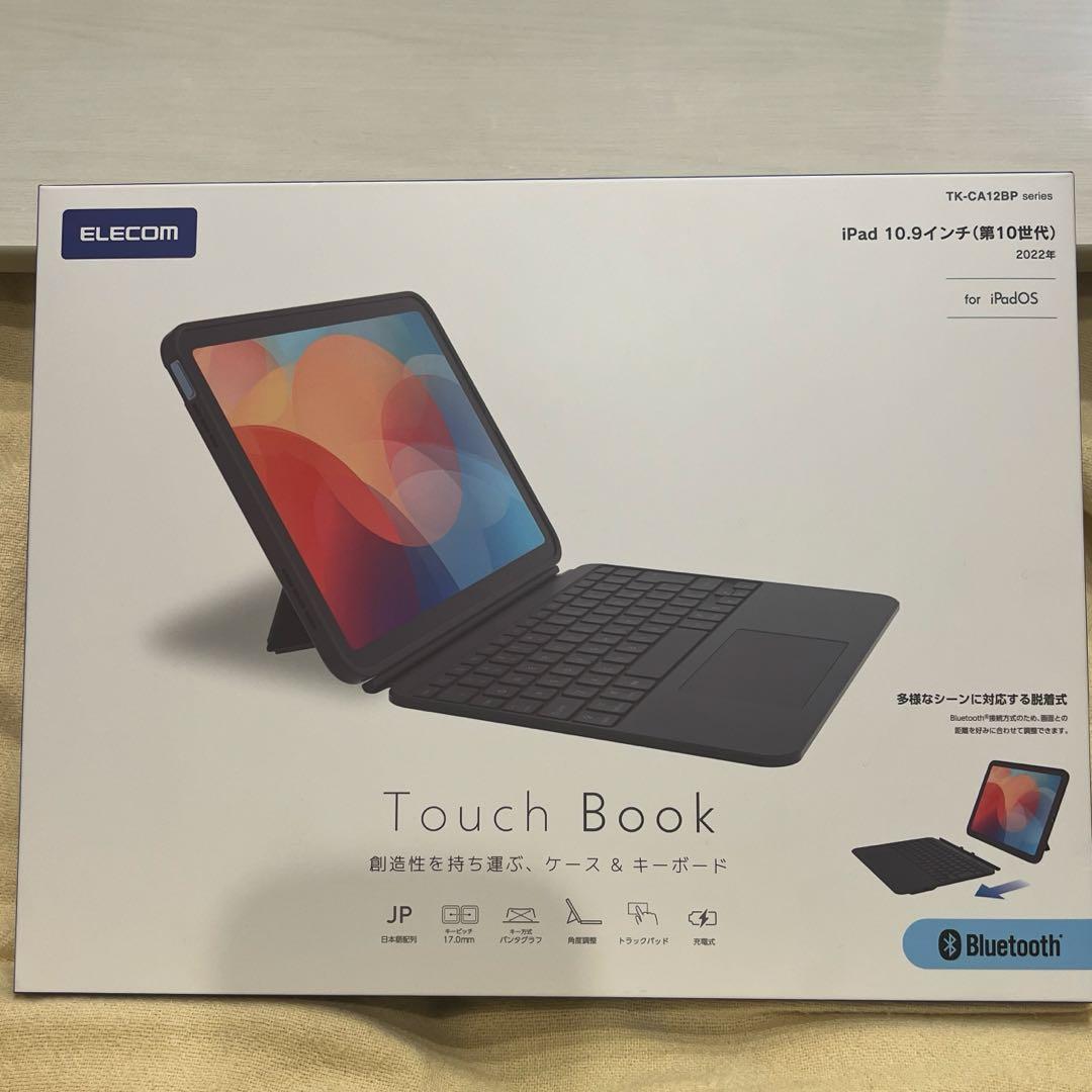 エレコムTouch Book for iPad 10.9 TK-CA12BPBK