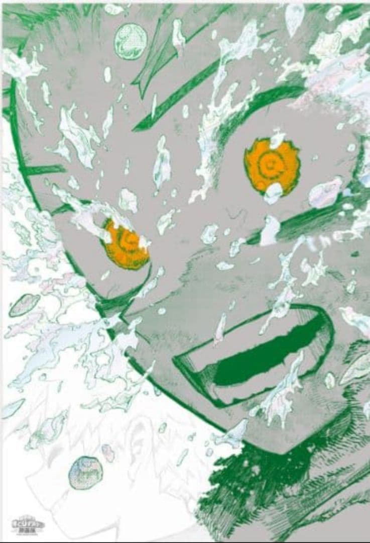 ヒロアカ　原画展　限定　ポスター