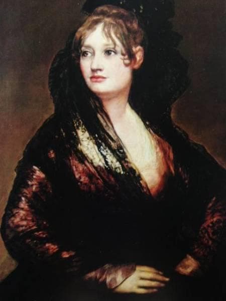 フランシスコ・デ・ゴヤ、イザベル・コボス・デ・ポールセル婦人、希少豪華画集画