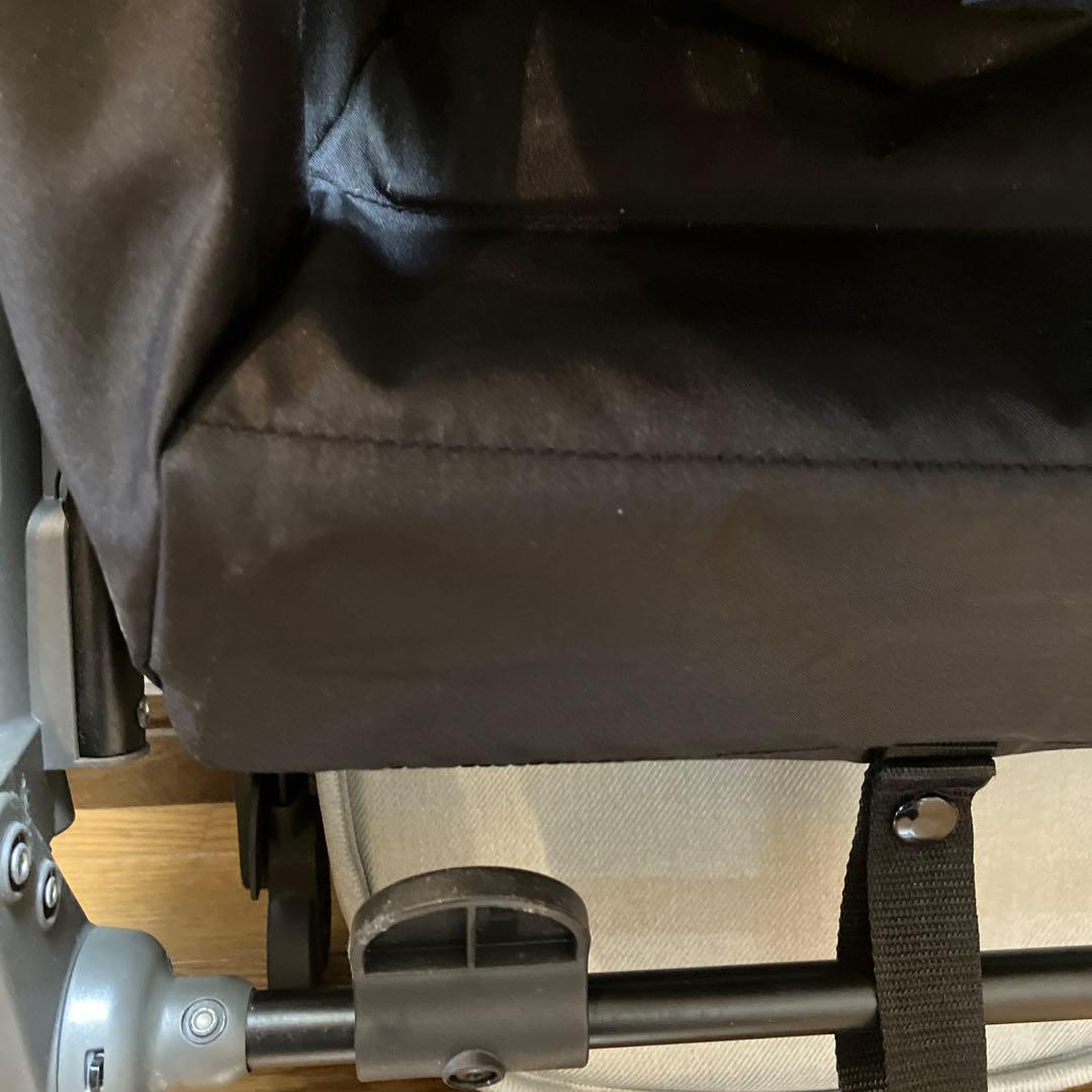 コムペット　ルルテイル　ラバーロックグレー　ペットカート compet