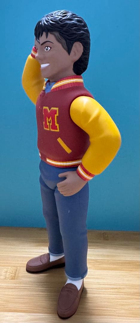 マルサン　マイケルジャクソン　スリラー　ソフビ　マスクなし　絶版貴重