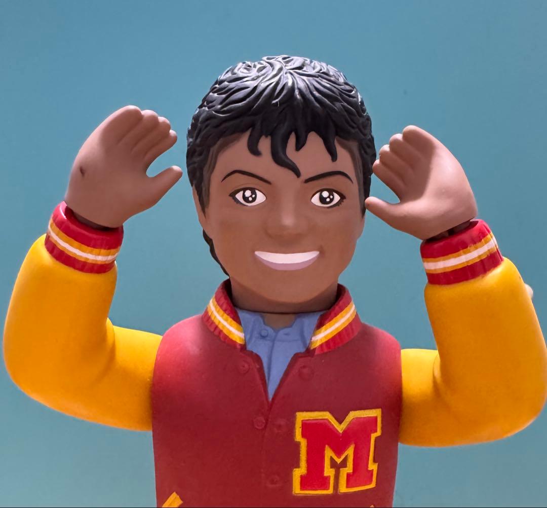 マルサン　マイケルジャクソン　スリラー　ソフビ　マスクなし　絶版貴重