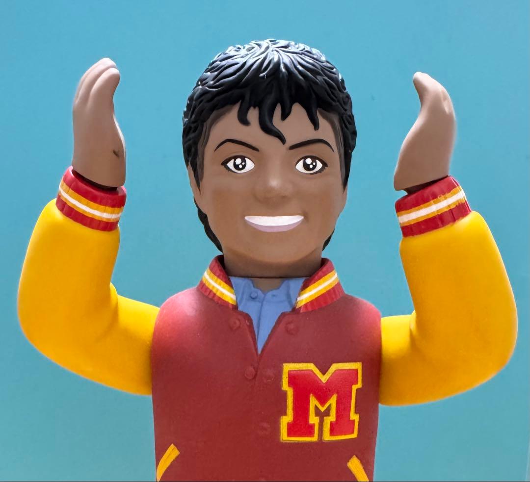 マルサン　マイケルジャクソン　スリラー　ソフビ　マスクなし　絶版貴重