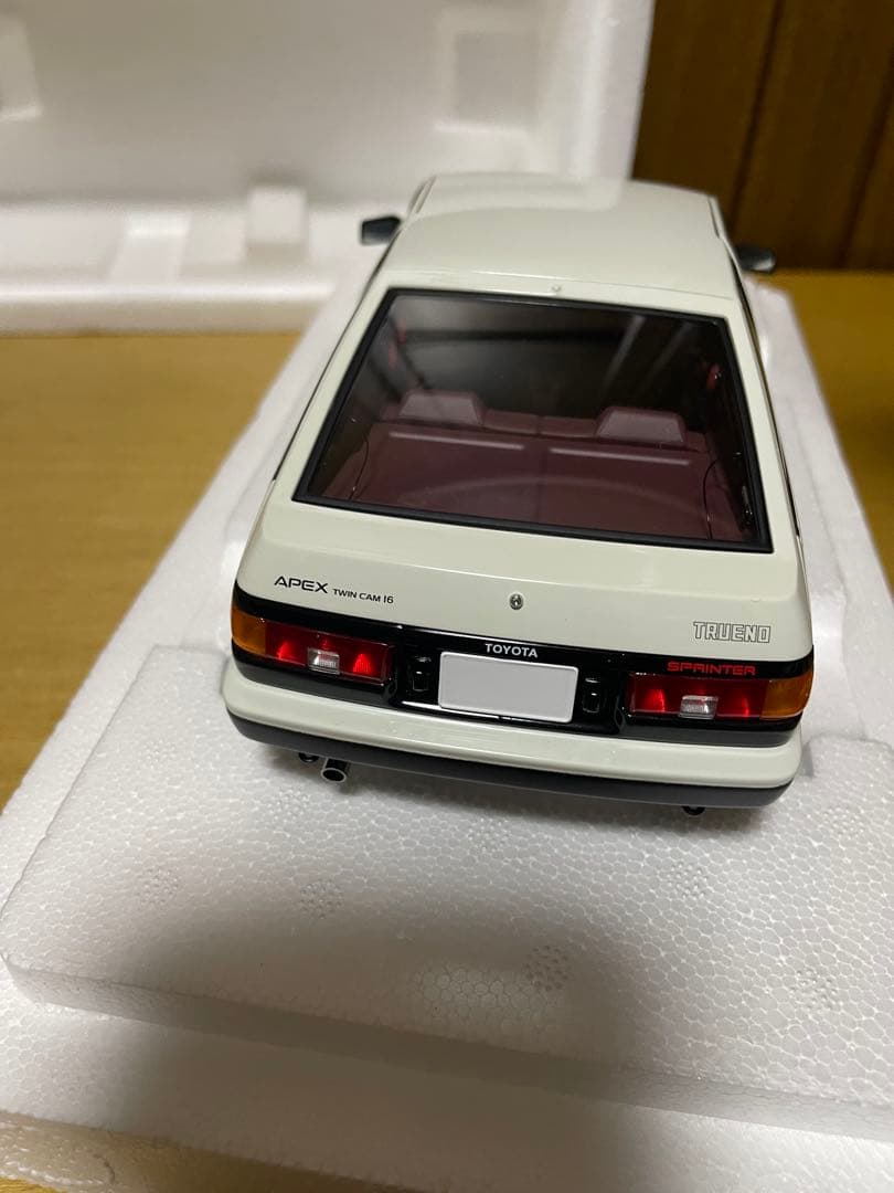 頭文字D AE 86 1/18 Auto Art FINAL VERSION