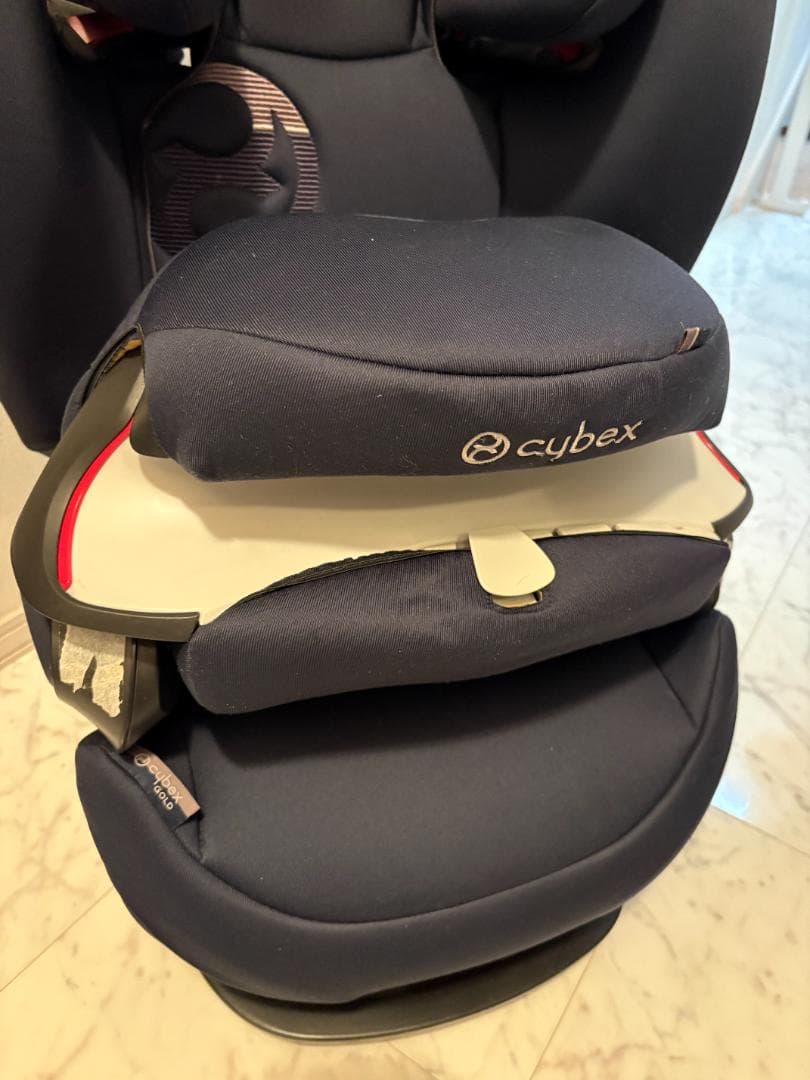 Cybex パラスm-fix チャイルドシート/ジュニアシート＋純正マット