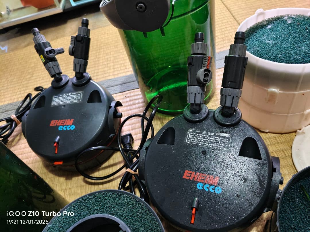 EHEIM 2234 外部フィルター 2台セット ジャンク／保証なし