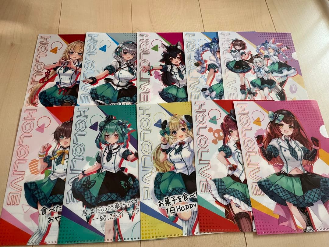 ホロライブ クリアファイル 34枚➕ミニ下敷き4枚