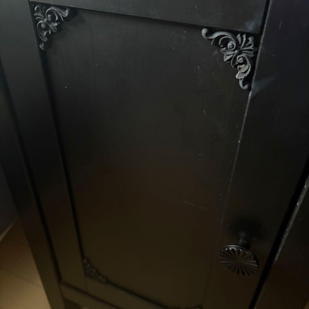 IKEA 廃盤 パソコンデスク ヘムネス ブラック クラシカル 北欧