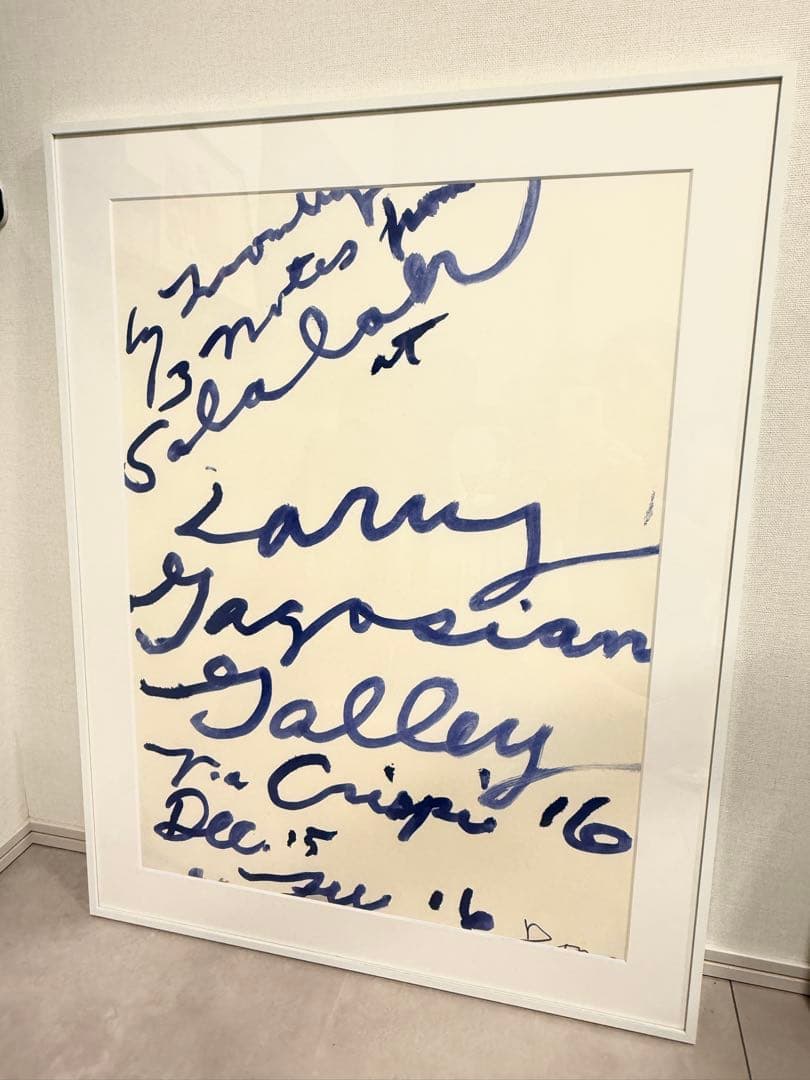 cy twombly サイ・トゥオンブリー ポスター