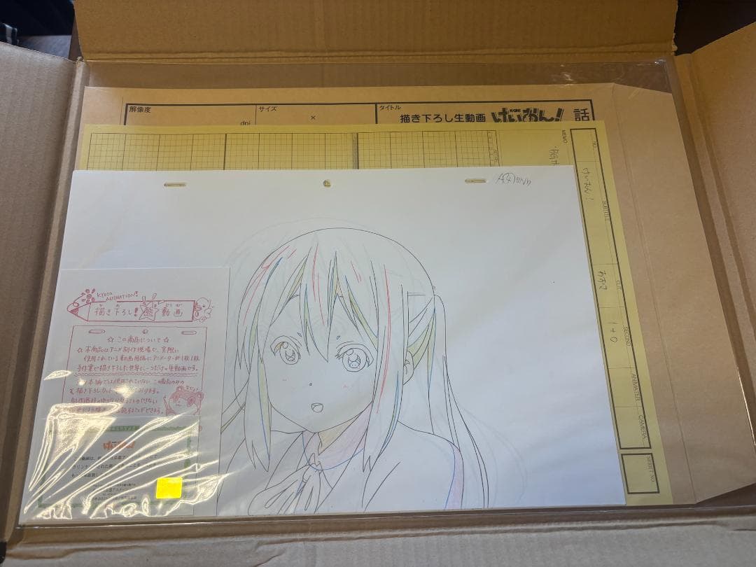 【新品未開封】けいおん！ 描き下ろし生動画【中野梓】